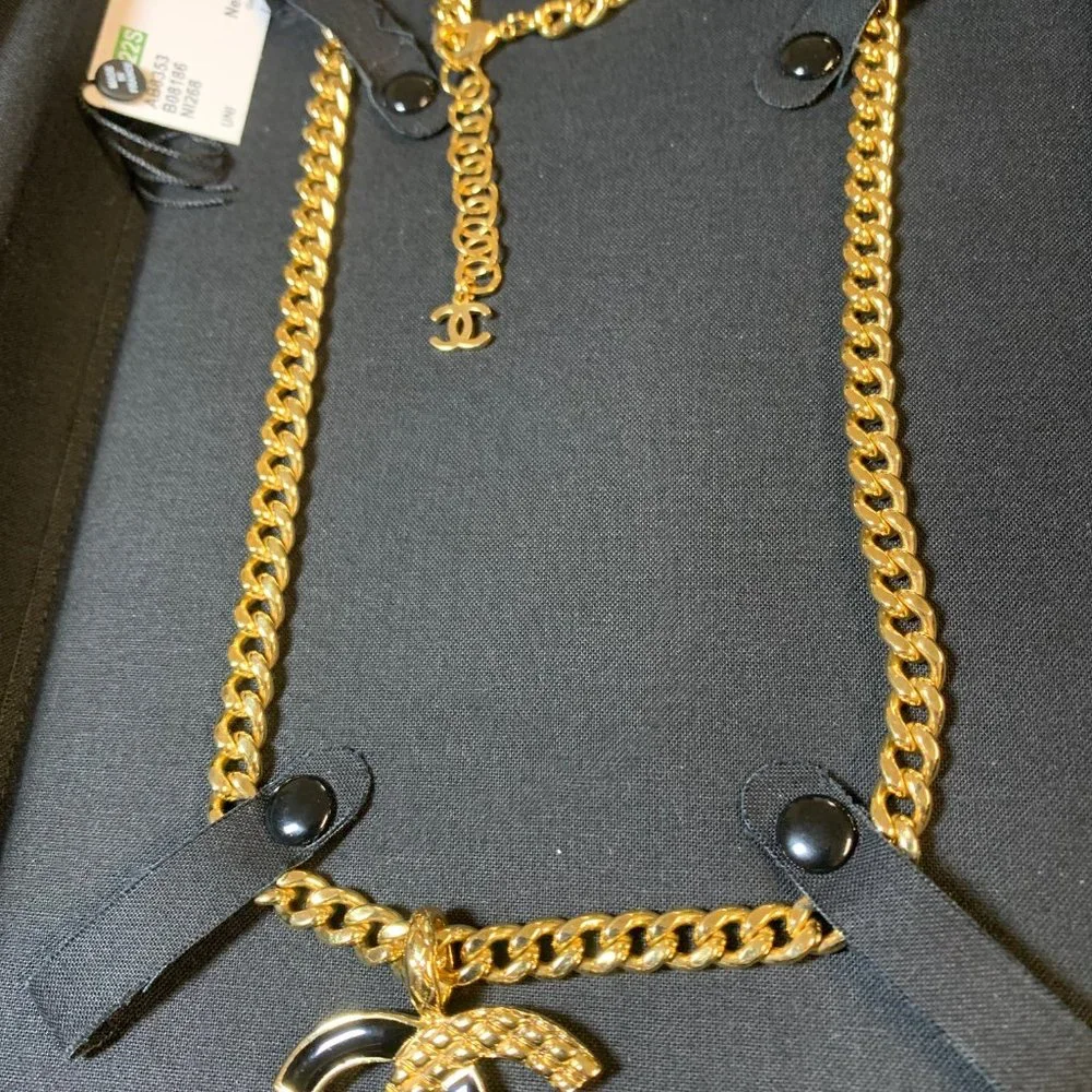 SOLD     Chanel CC Pendant Chain Necklace - Picture 12 of 14